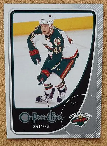 НХЛ Кэм Баркер Миннесота Уайлд Барыс № 100