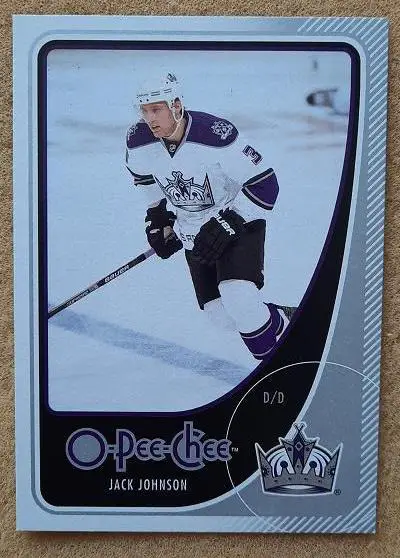 НХЛ Джек Джонсон Лос-Анжелес Кингз № 123