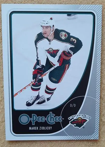 НХЛ Марек Жидлицки Миннесота Уайлд № 169