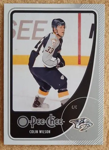 НХЛ Колин Уилсон Нэшвилл Предаторз № 200