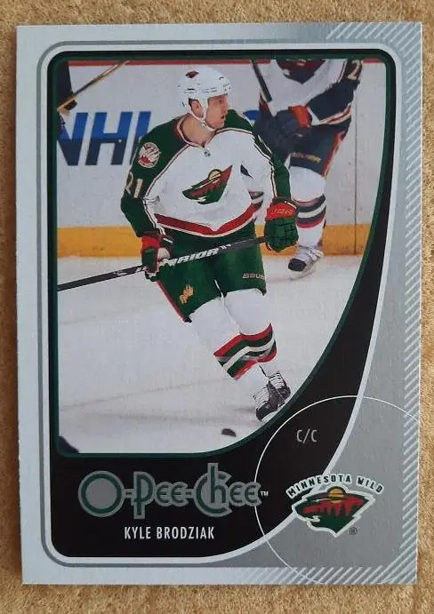 НХЛ Кайл Бродзяк Миннесота Уайлд № 216