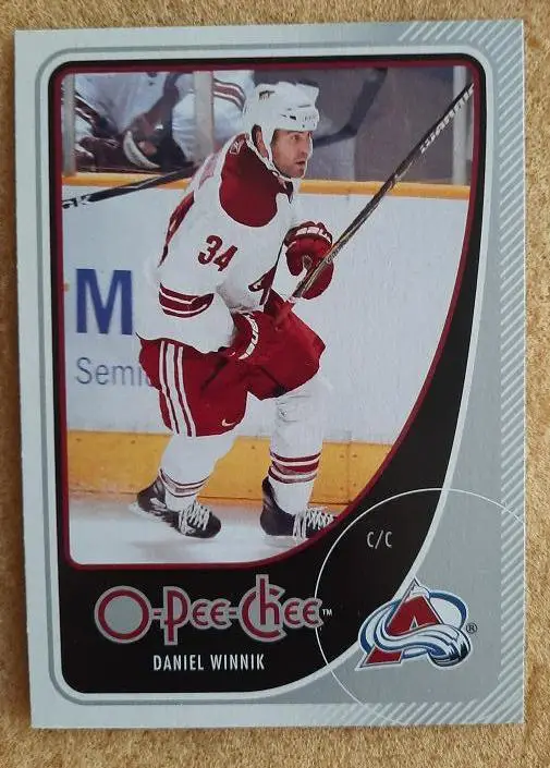 НХЛ Даниель Уинник Колорадо Эвеланш № 222