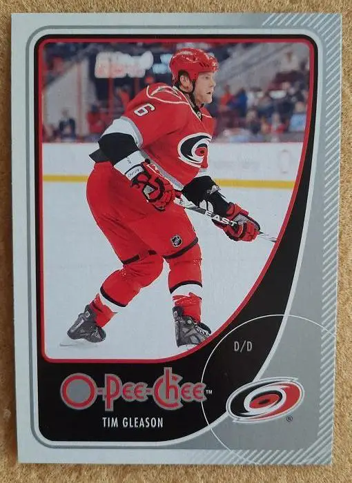 НХЛ Тим Глисон Каролина Харрикейнз № 269