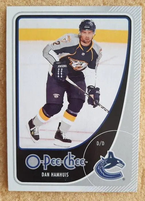 НХЛ Дэн Хэмьюс Ванкувер Кэнакс № 271
