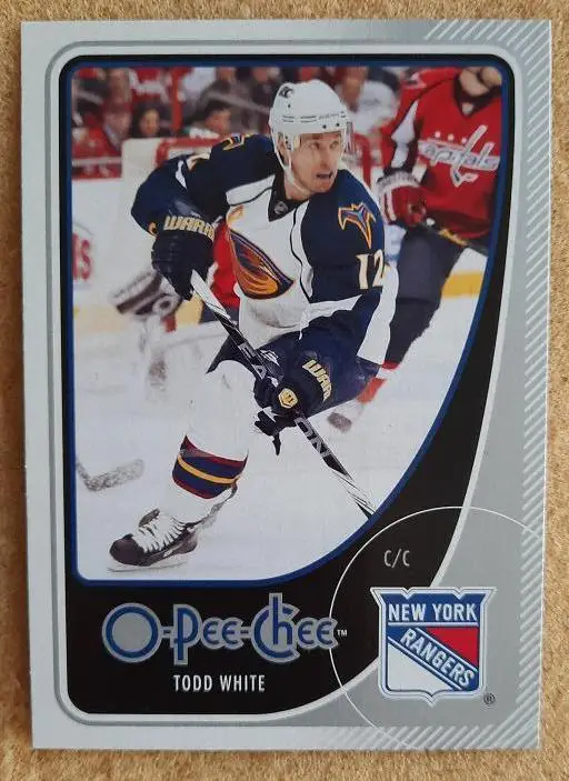 НХЛ Тодд Уайт Нью-Йорк Рейнджерс № 292