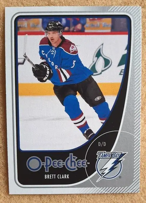НХЛ Бретт Кларк Тампа Бэй Лайтнинг № 395
