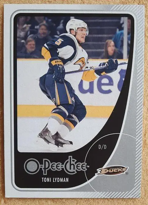 НХЛ Тони Лидман Анахайм Дакс № 399