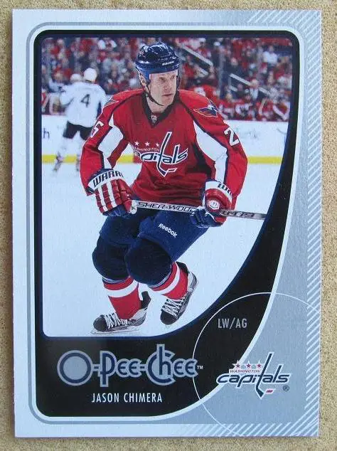 НХЛ Джейсон Чимера Вашингтон Кэпиталз № 403