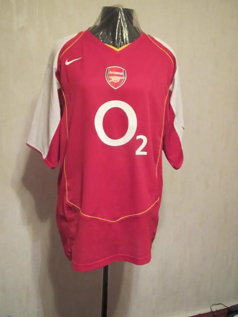 футболка Тьерри Анри клуба Арсенал Лондон Англия