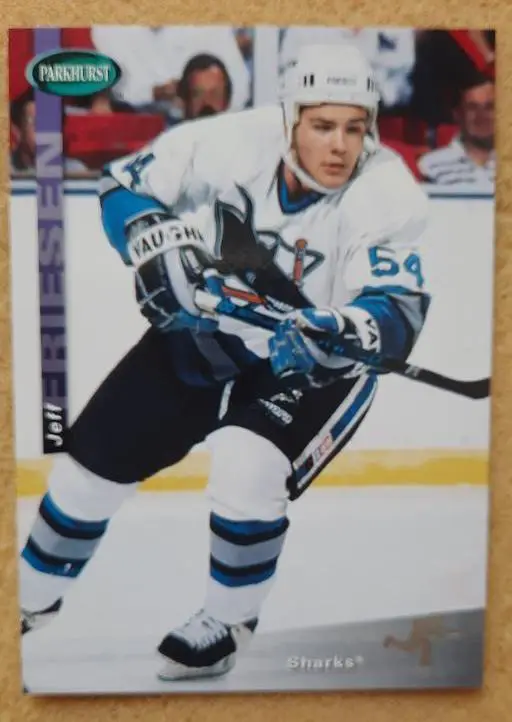 НХЛ Джефф Фризен Сан-Хосе Шаркс № SE 166