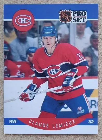 НХЛ Клод Лемье Монреаль Канадиенс № 153