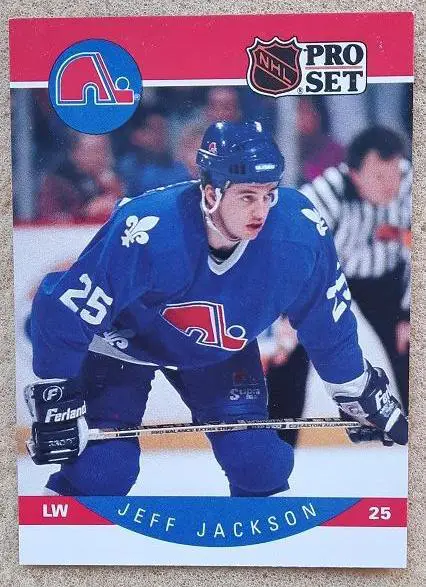 НХЛ Джефф Джексон Квебек Нордикс № 249