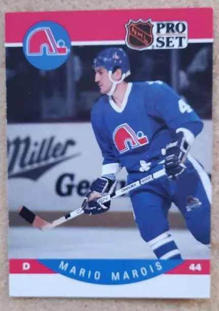 НХЛ Марио Маруа Квебек Нордикс № 253