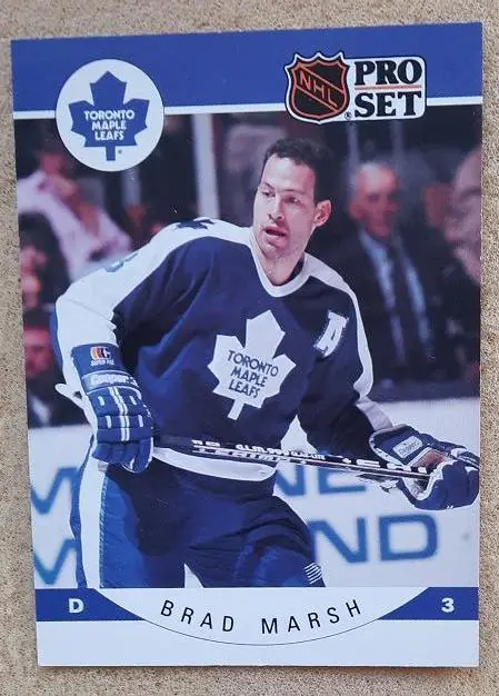 НХЛ Брэд Марш Торонто Мэйпл Лифс № 285