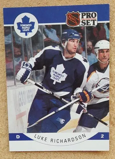 НХЛ Люк Ричардсон Торонто Мэйпл Лифс № 289