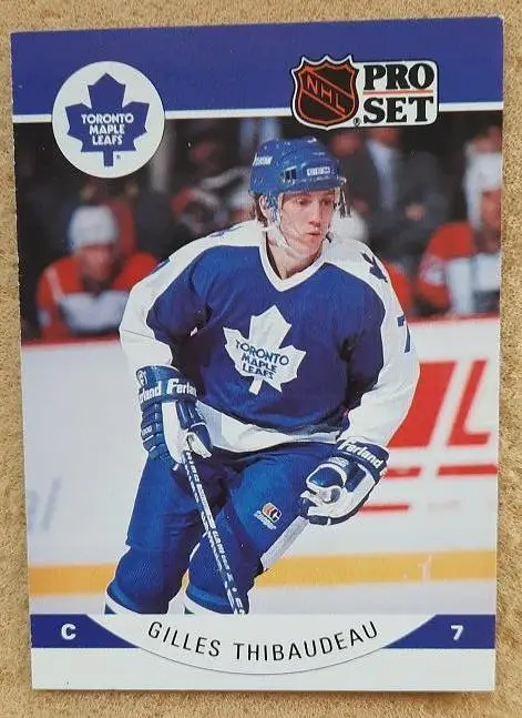 НХЛ Жиль Тибо Торонто Мэйпл Лифс № 290