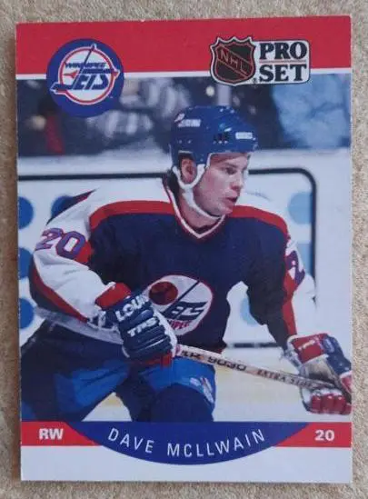 НХЛ Дэйв Маклвейн Виннипег Джетс № 333