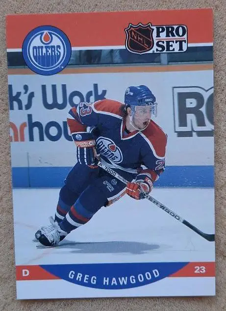 НХЛ Грег Хоугуд Эдмонтон Ойлерз № 442