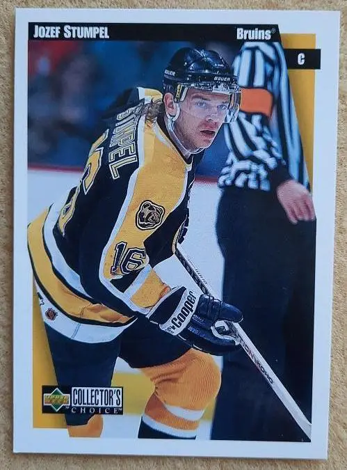 НХЛ Йозеф Штумпель Бостон Брюинз Минск Спартак Москва № 18