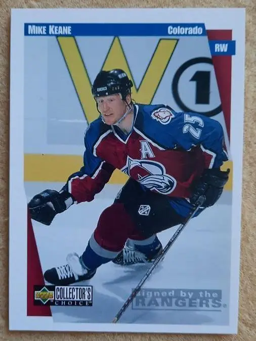 НХЛ Майк Кин Колорадо Эвеланш № 63