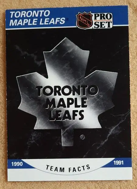 НХЛ Торонто Мэйпл Лифс № 583 сезон 1990-91
