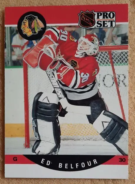 НХЛ Эд Белфор Чикаго Блэкхокс № 598