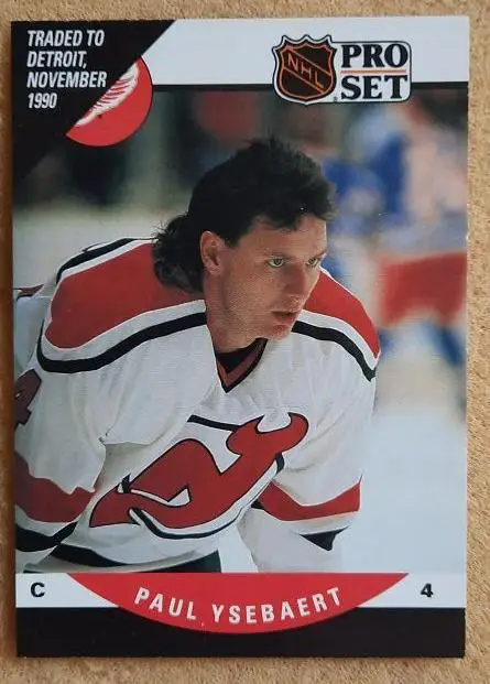 НХЛ Пол Айсберт Нью-Джерси Дэвилз № 607