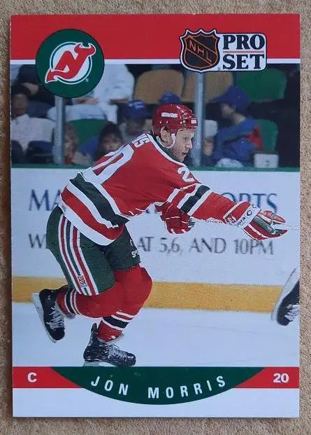 НХЛ Джон Моррис Нью-Джерси Дэвилз № 621