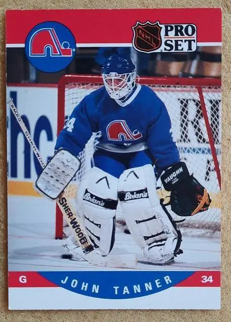 НХЛ Джон Таннер Квебек Нордикс № 637