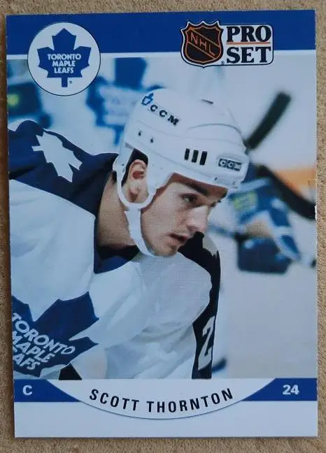 НХЛ Скотт Торнтон Торонто Мэйпл Лифс № 640