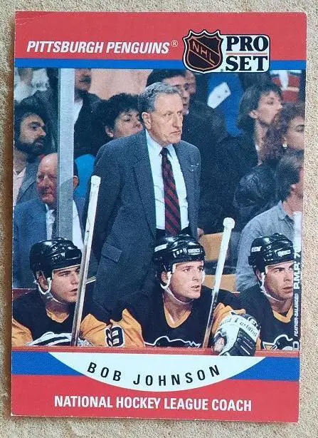 НХЛ Боб Джонсон Питтсбург Пингвинз № 674