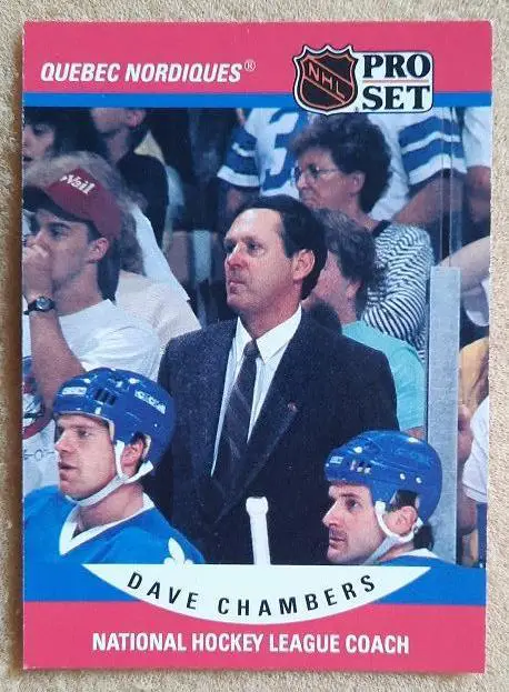 НХЛ Дэйв Чемберс Квебек Нордикс № 675