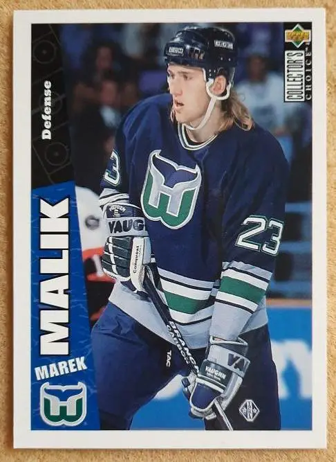 НХЛ Марек Малик Хартфорд Уэйлерс № 118