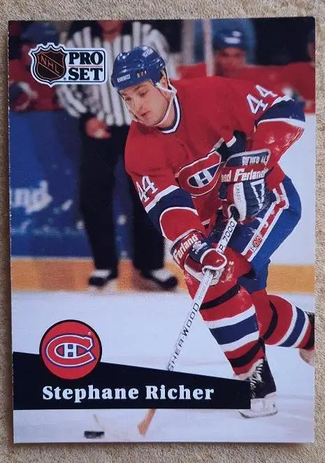 НХЛ Стефан Рише Монреаль Канадиенс № 122