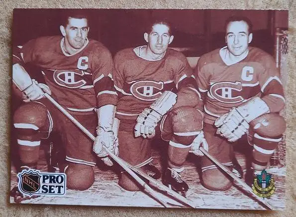НХЛ Морис Ришар Элмер Лач Гектор Блэйк Монреаль Канадиенс № 337
