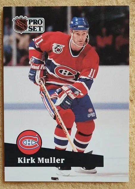 НХЛ Кирк Мюллер Монреаль Канадиенс № 412