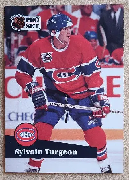 НХЛ Сильвен Тарджон Монреаль Канадиенс № 416 фр