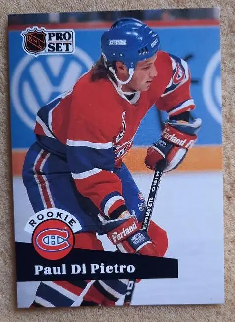 НХЛ Пол ДиПьетро Монреаль Канадиенс № 546