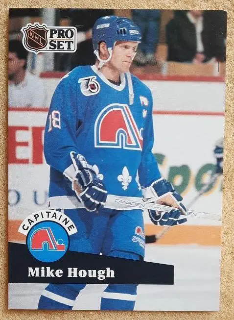 НХЛ Майк Хью Квебек Нордикс № 582 фр