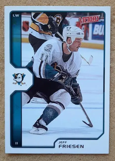 НХЛ Джефф Фризен Анахайм Майти Дакс № 3