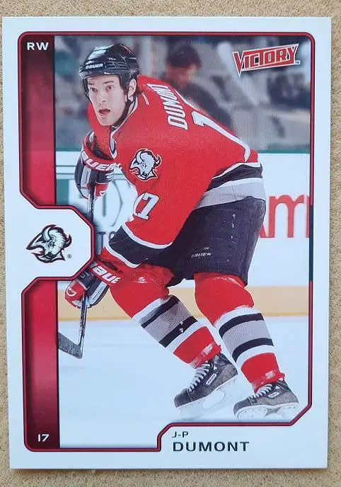 НХЛ Жан Пьер Дюмон Баффало Сейбрз № 24