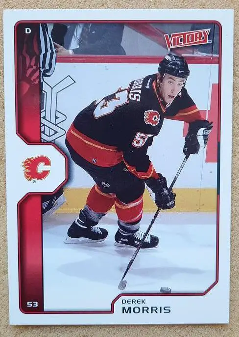 НХЛ Дерек Моррис Калгари Флэймз № 34