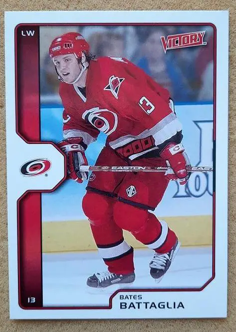 НХЛ Бэйтс Баттаглиа Каролина Харрикейнз № 41