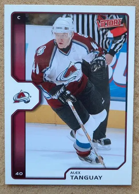 НХЛ Алекс Тангуэй Колорадо Эвеланш № 55