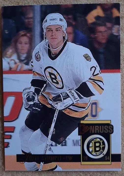 НХЛ Йозеф Штумпель Бостон Брюинз Минск Спартак Москва № 23