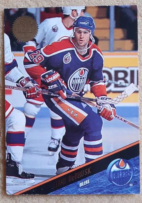 НХЛ Луи Дебраск Эдмонтон Ойлерз № 225