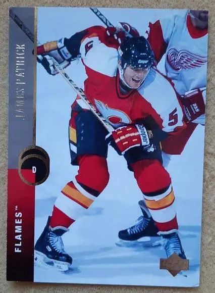 НХЛ Джеймс Патрик Калгари Флэймз № 424