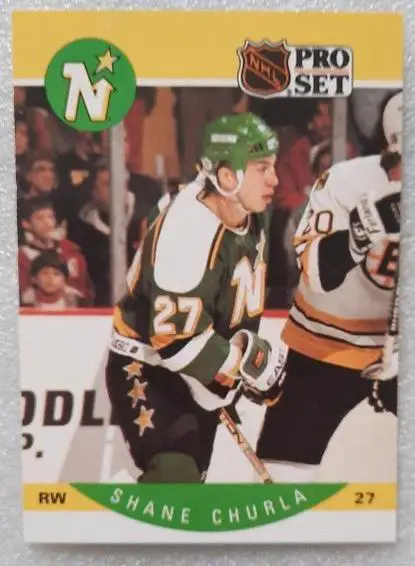 НХЛ Шейн Чурла Миннесота Норт Старз № 135