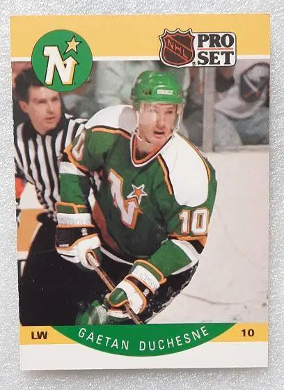 НХЛ Гаэтан Дюшен Миннесота Норт Старз № 137