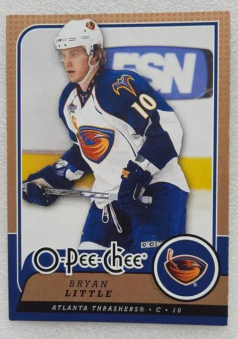 НХЛ Брайан Литтл Атланта Трэйшерз № 73